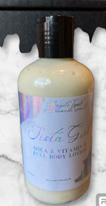 Sista Girl 8oz Shea Butter Vitamin E Full Body Moisturizing Lotion