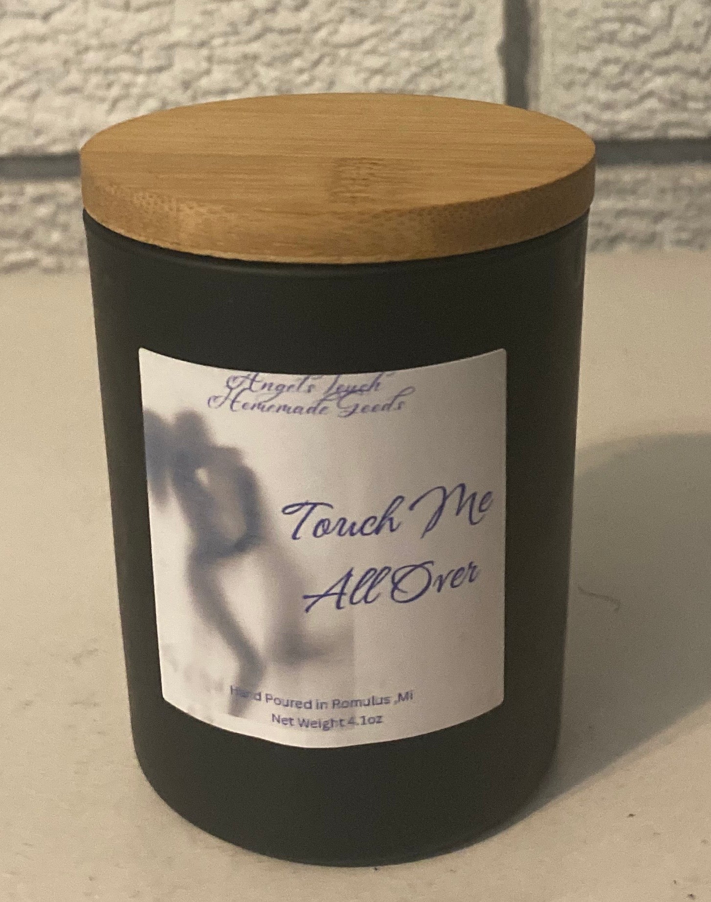 Touch Me All Over ( Smokey Jar) Candle