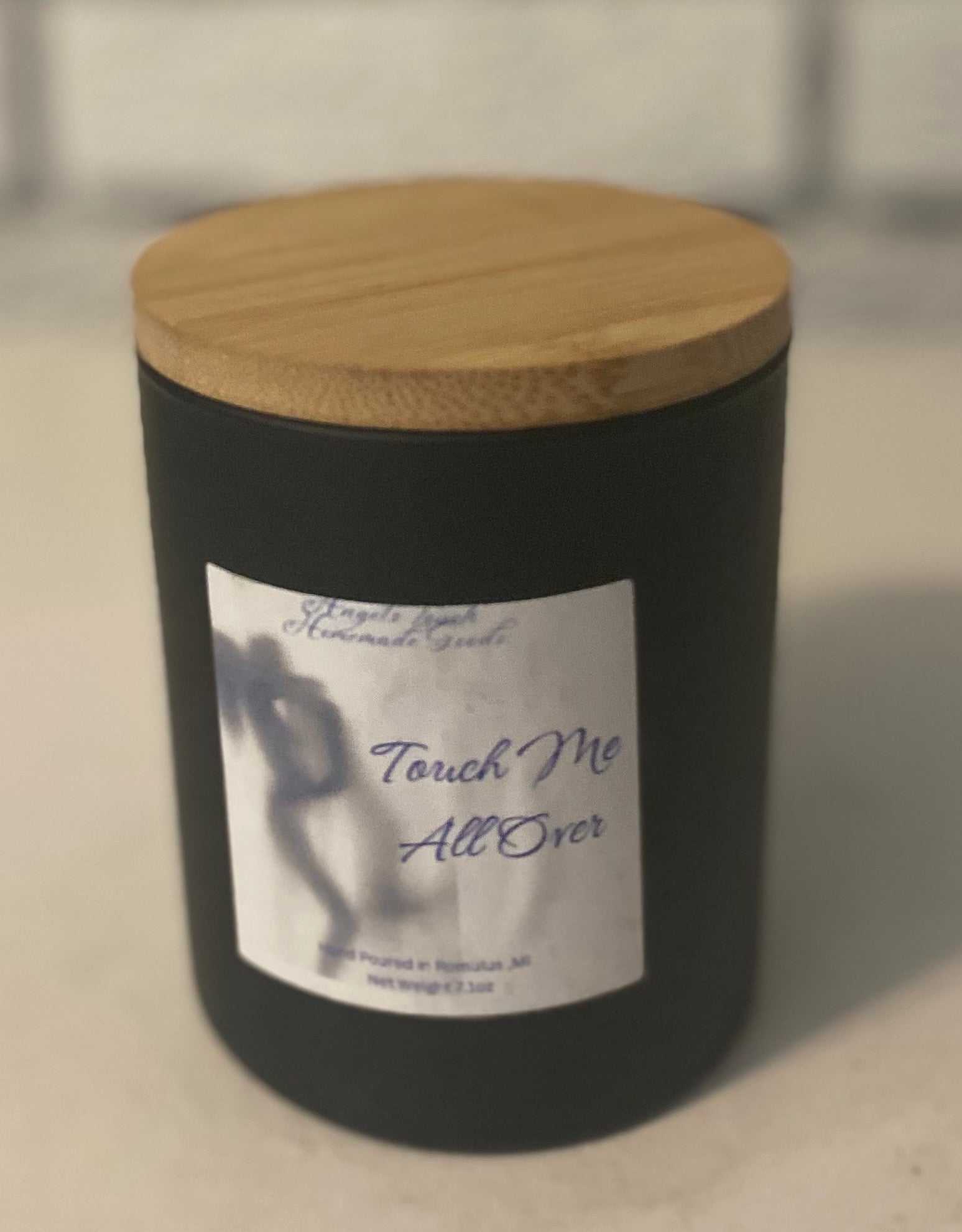 Touch Me All Over ( Smokey Jar) Candle