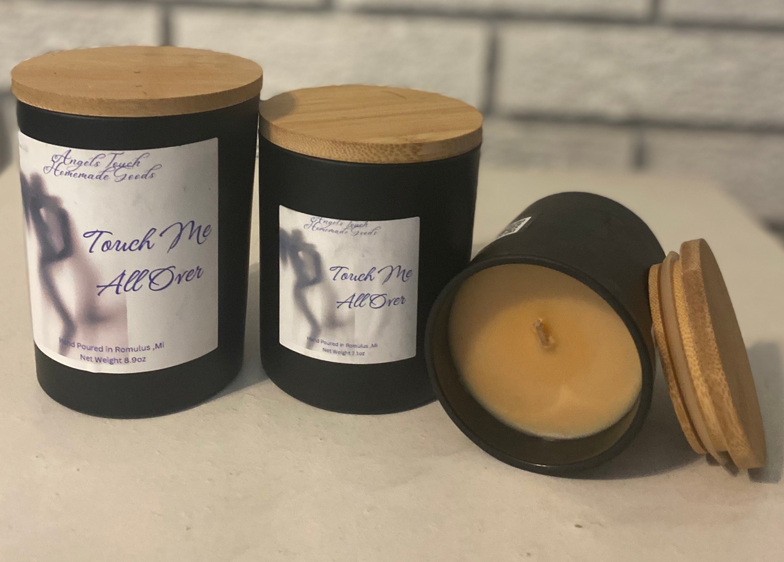 Touch Me All Over ( Smokey Jar) Candle