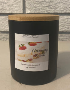 Strawberry Shortcake (Smokey Jar)Candle