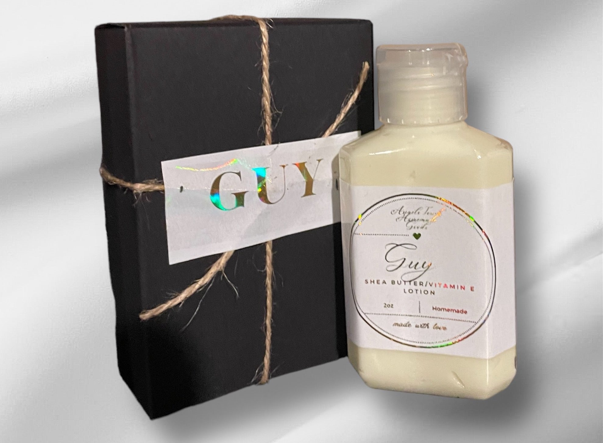 Guy 2oz Shea Butter Vitamin E Full Body Moisturizing Lotion