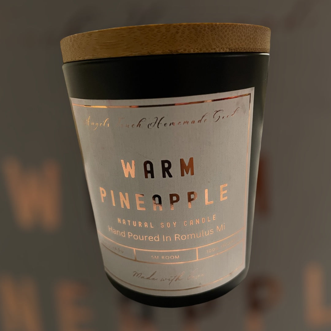 Warm Pine Apple 7oz candle