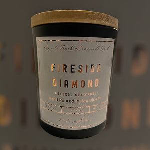 Fireside Diamond 7oz candle