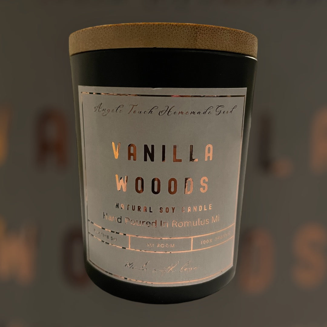 Vanilla Woods 7oz candle