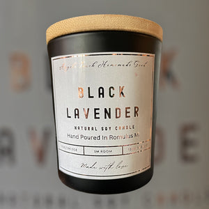 Black Lavender 7oz candle