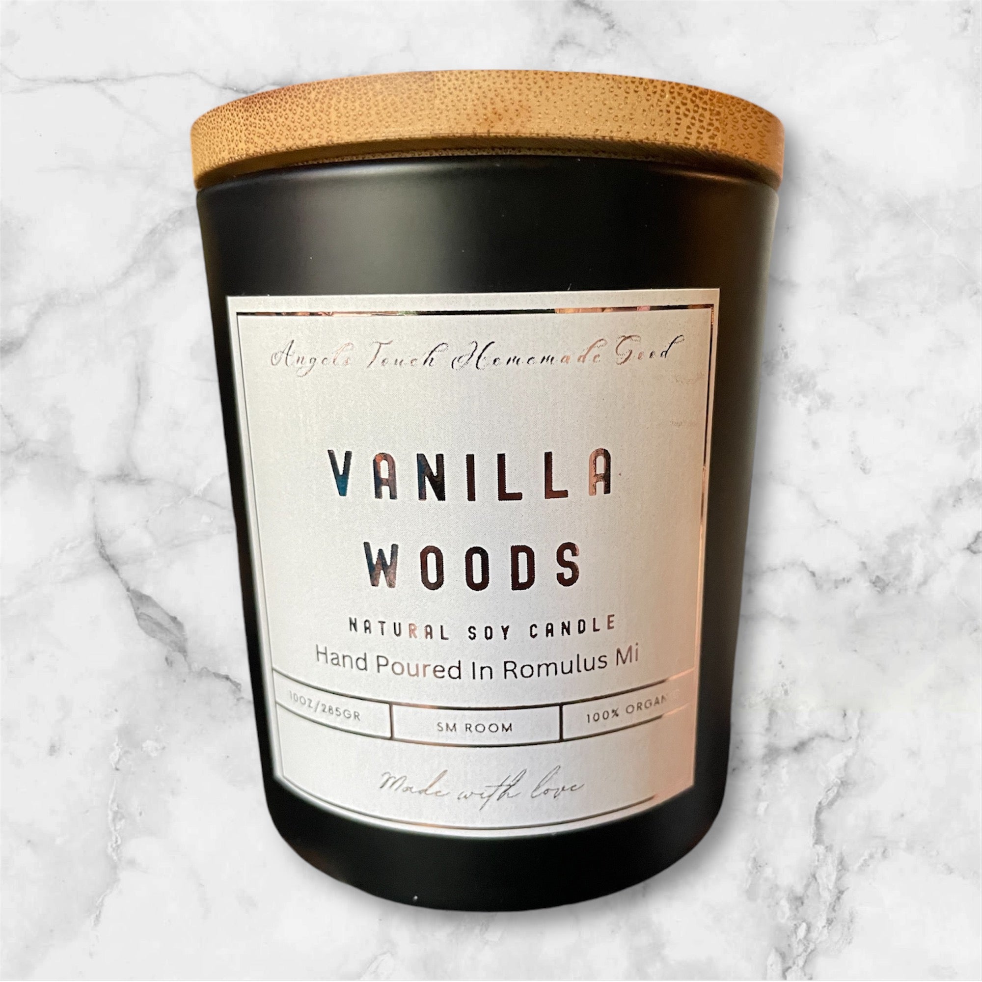 Vanilla Woods 10oz candle