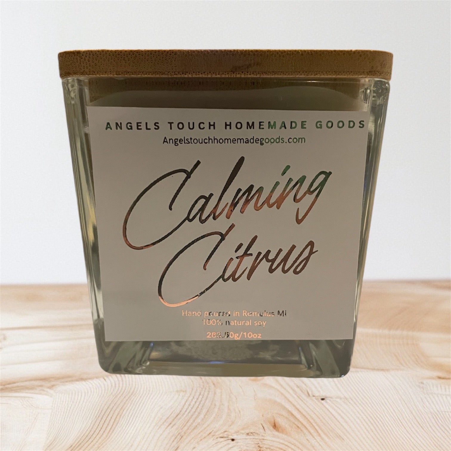 Calming Citrus 9oz candle (Unique)