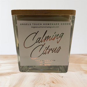 Calming Citrus 9oz candle (Unique)