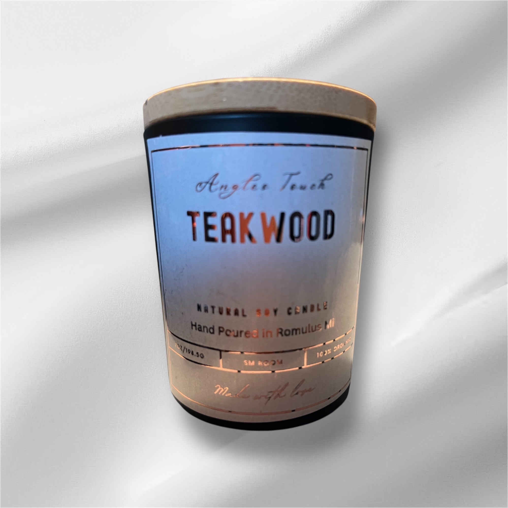 Teakwood 7oz Candle