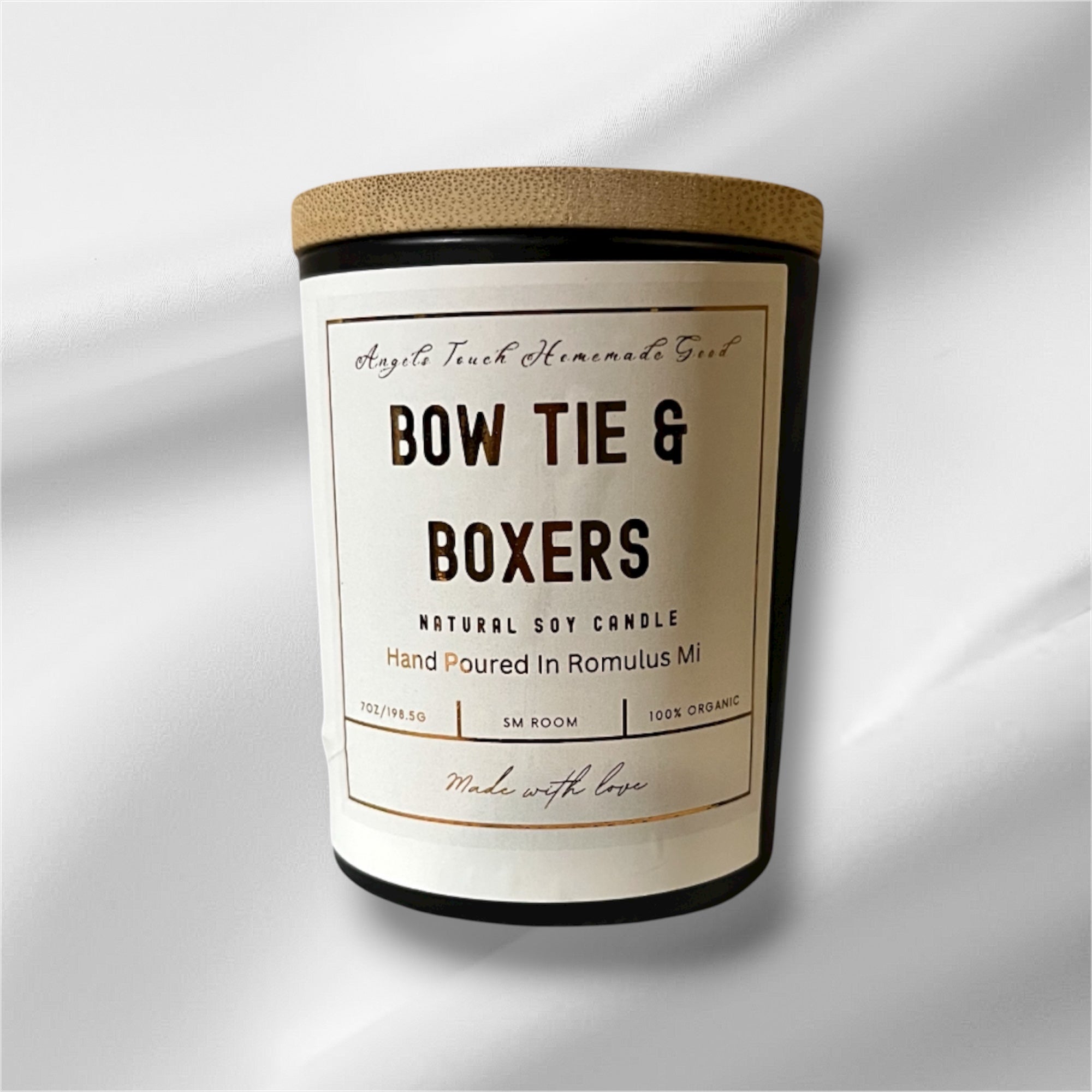 Bow Tie & Boxers 7oz candle