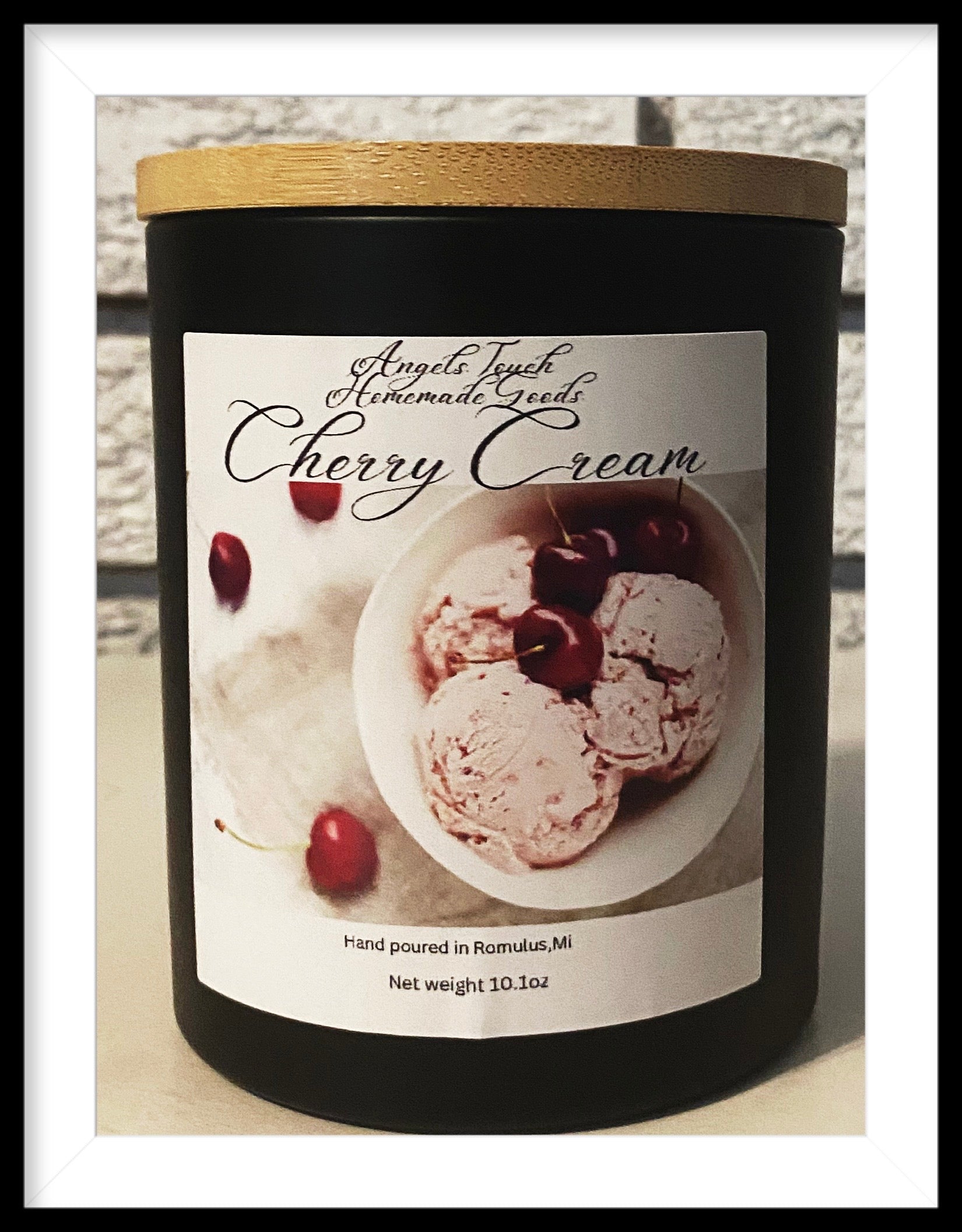 Cherry Cream (Smokey Jar) candle