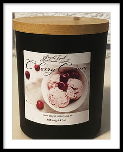 Cherry Cream (Smokey Jar) candle