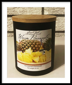 Warm Pine Apple ( Smokey Jar candle )