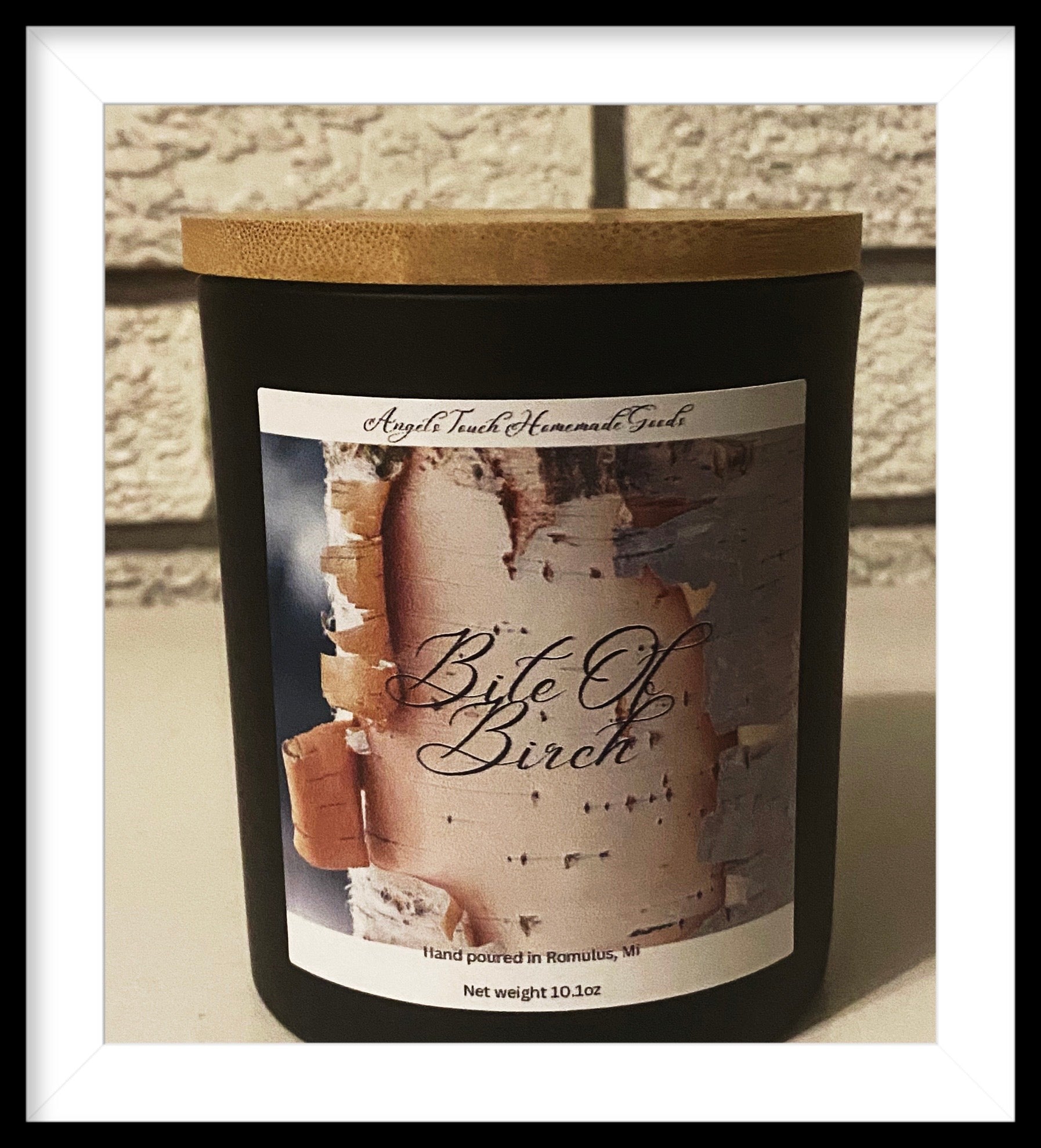 Bite Of Birch ( Smokey Jar  Candle )