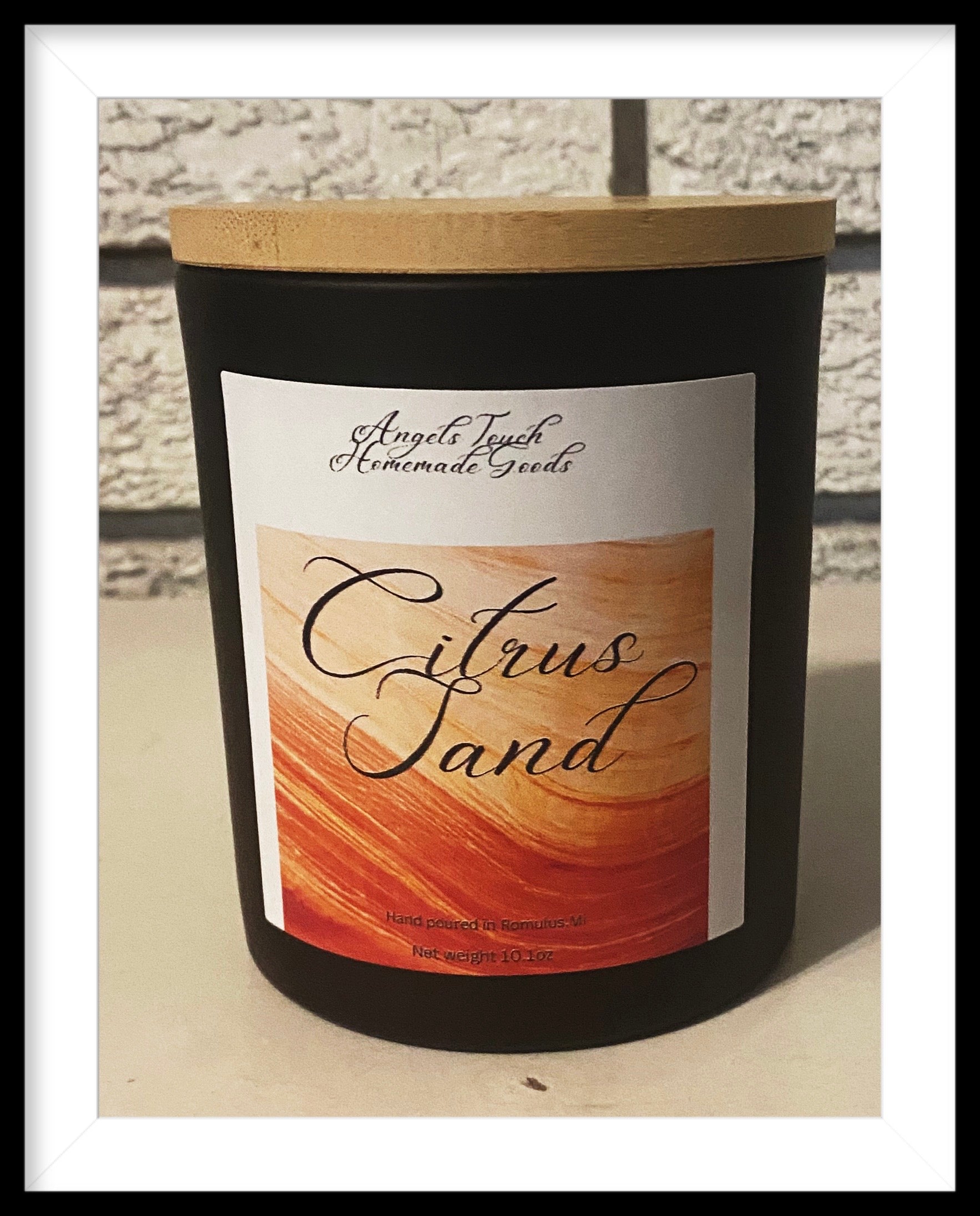 Citrus Sand (Smokey Jar Candle)