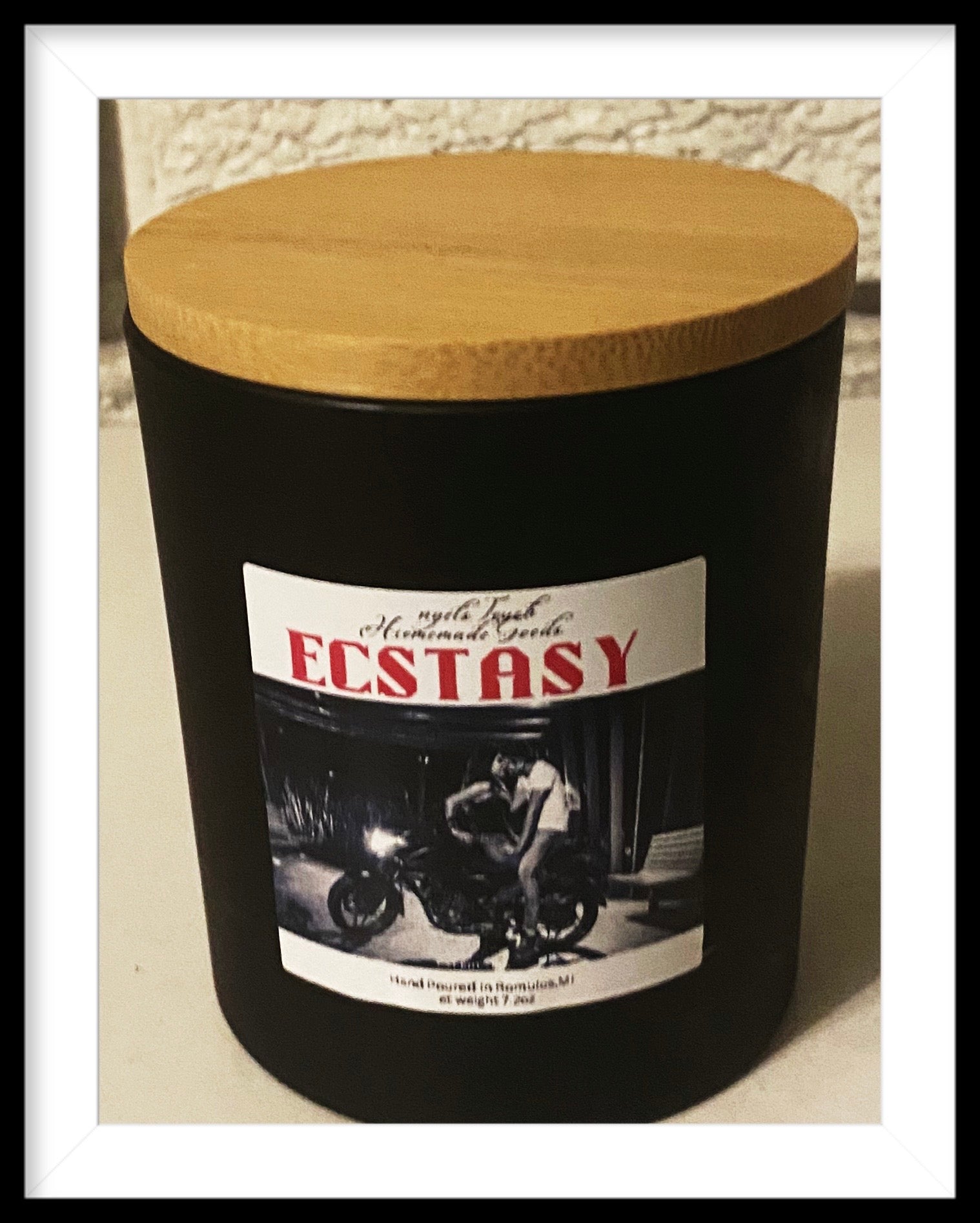 Ecstasy (Smokey Jar) candle